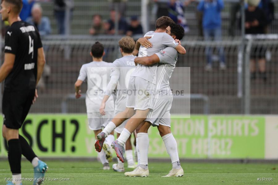 Lars Kleiner, Stadion am Schönbusch, Aschaffenburg, 28.07.2023, sport, action, BFV, Fussball, Saison 2023/2024, 2. Spieltag, Regionalliga Bayern, TSV, SVA, TSV Buchbach, SV Viktoria Aschaffenburg - Bild-ID: 2371101
