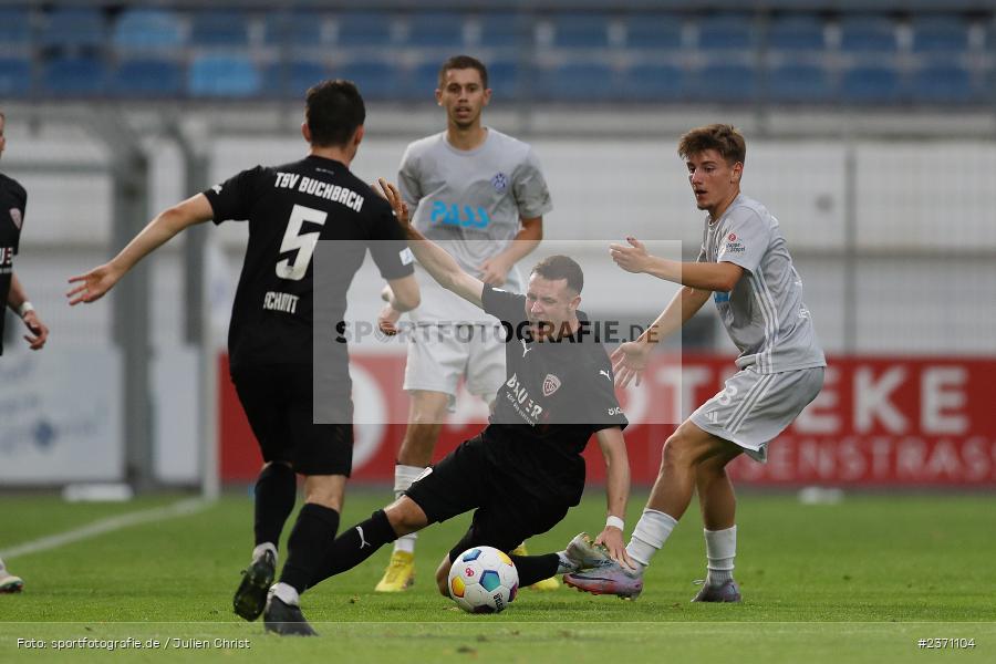 Lars Kleiner, Stadion am Schönbusch, Aschaffenburg, 28.07.2023, sport, action, BFV, Fussball, Saison 2023/2024, 2. Spieltag, Regionalliga Bayern, TSV, SVA, TSV Buchbach, SV Viktoria Aschaffenburg - Bild-ID: 2371104 Lars Kleiner, Stadion am Schönbusch, Aschaffenburg, 28.07.2023, sport, action, BFV, Fussball, Saison 2023/2024, 2. Spieltag, Regionalliga Bayern, TSV, SVA, TSV Buchbach, SV Viktoria Aschaffenburg - Bild-ID: 2371104
