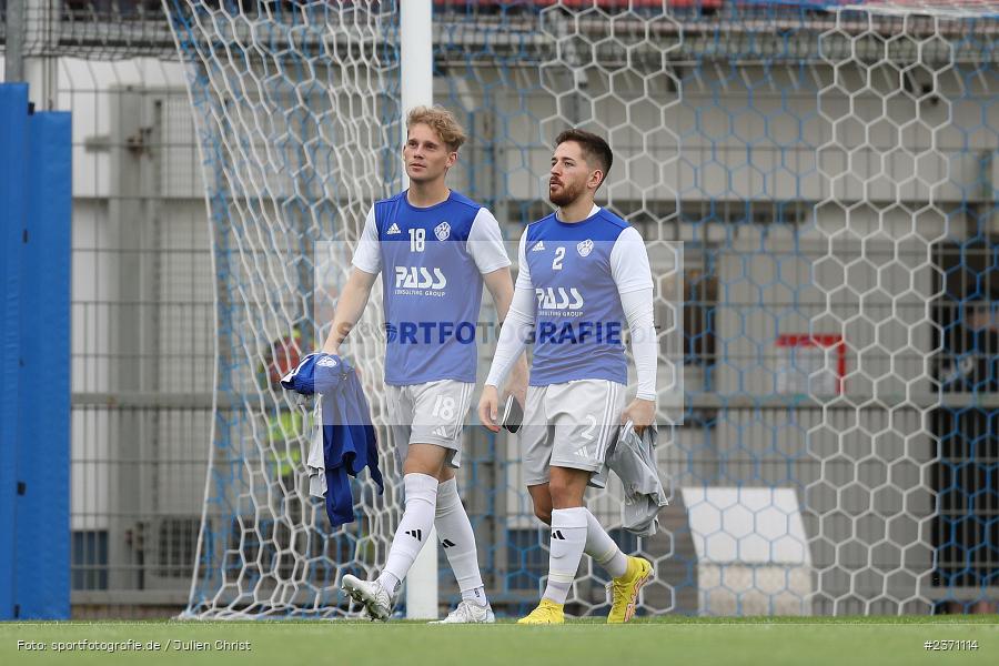 Silas Tom Zehnder, Stadion am Schönbusch, Aschaffenburg, 28.07.2023, sport, action, BFV, Fussball, Saison 2023/2024, 2. Spieltag, Regionalliga Bayern, TSV, SVA, TSV Buchbach, SV Viktoria Aschaffenburg - Bild-ID: 2371114