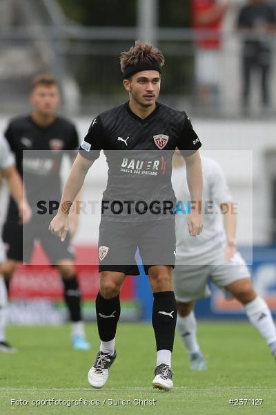 Simon Kampmann, Stadion am Schönbusch, Aschaffenburg, 28.07.2023, sport, action, BFV, Fussball, Saison 2023/2024, 2. Spieltag, Regionalliga Bayern, TSV, SVA, TSV Buchbach, SV Viktoria Aschaffenburg - Bild-ID: 2371127 Simon Kampmann, Stadion am Schönbusch, Aschaffenburg, 28.07.2023, sport, action, BFV, Fussball, Saison 2023/2024, 2. Spieltag, Regionalliga Bayern, TSV, SVA, TSV Buchbach, SV Viktoria Aschaffenburg - Bild-ID: 2371127