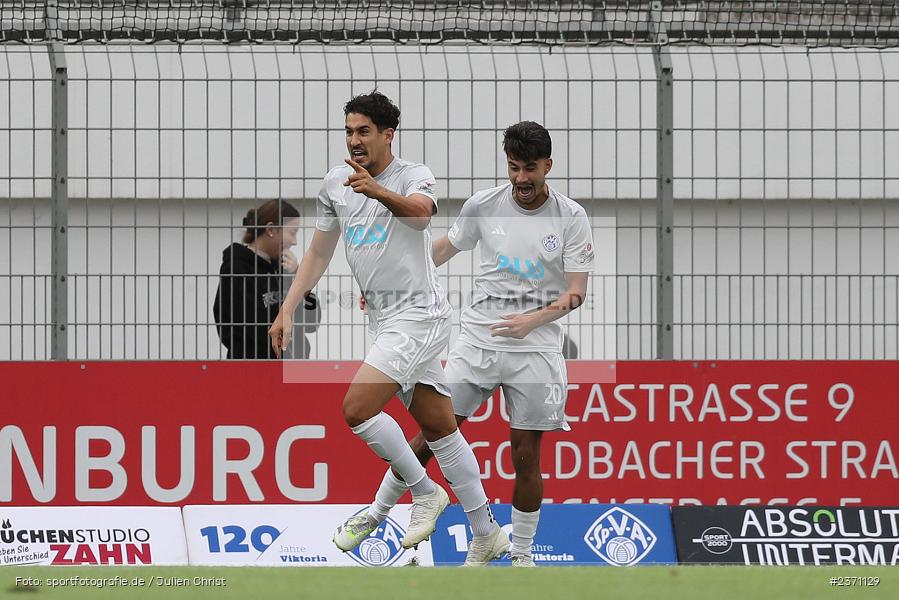 Hamza Boutakhrit, Stadion am Schönbusch, Aschaffenburg, 28.07.2023, sport, action, BFV, Fussball, Saison 2023/2024, 2. Spieltag, Regionalliga Bayern, TSV, SVA, TSV Buchbach, SV Viktoria Aschaffenburg - Bild-ID: 2371129 Hamza Boutakhrit, Stadion am Schönbusch, Aschaffenburg, 28.07.2023, sport, action, BFV, Fussball, Saison 2023/2024, 2. Spieltag, Regionalliga Bayern, TSV, SVA, TSV Buchbach, SV Viktoria Aschaffenburg - Bild-ID: 2371129