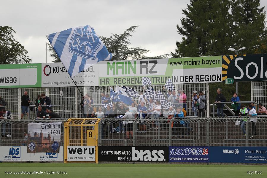 Fans, Stadion am Schönbusch, Aschaffenburg, 28.07.2023, sport, action, BFV, Fussball, Saison 2023/2024, 2. Spieltag, Regionalliga Bayern, TSV, SVA, TSV Buchbach, SV Viktoria Aschaffenburg - Bild-ID: 2371133