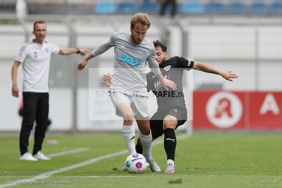 Roberto Desch, Stadion am Schönbusch, Aschaffenburg, 28.07.2023, sport, action, BFV, Fussball, Saison 2023/2024, 2. Spieltag, Regionalliga Bayern, TSV, SVA, TSV Buchbach, SV Viktoria Aschaffenburg - Bild-ID: 2371138