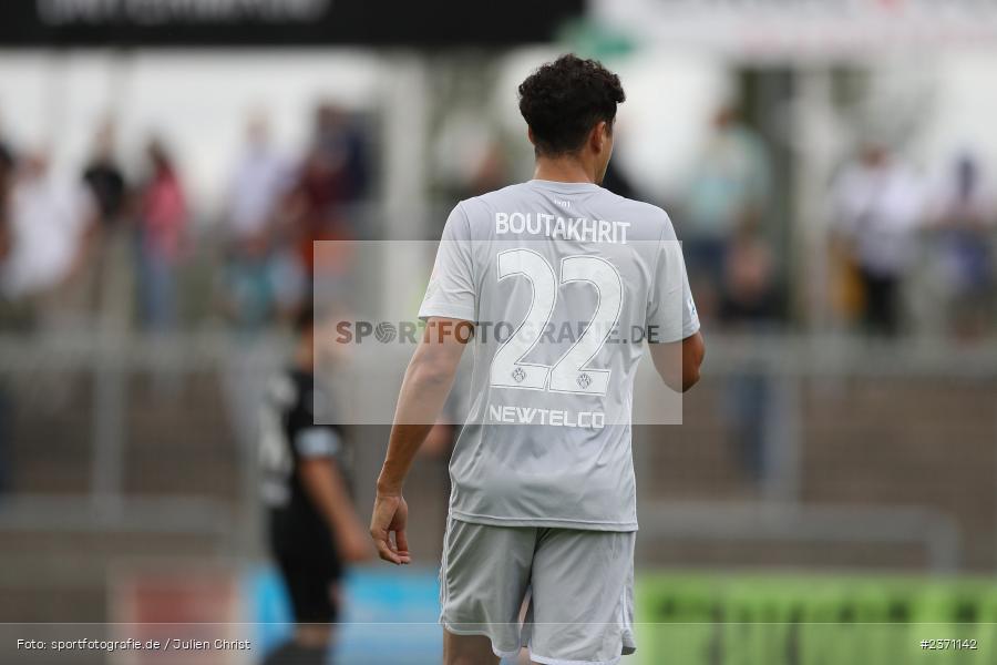 Hamza Boutakhrit, Stadion am Schönbusch, Aschaffenburg, 28.07.2023, sport, action, BFV, Fussball, Saison 2023/2024, 2. Spieltag, Regionalliga Bayern, TSV, SVA, TSV Buchbach, SV Viktoria Aschaffenburg - Bild-ID: 2371142