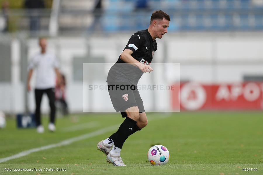 Tobias Steer, Stadion am Schönbusch, Aschaffenburg, 28.07.2023, sport, action, BFV, Fussball, Saison 2023/2024, 2. Spieltag, Regionalliga Bayern, TSV, SVA, TSV Buchbach, SV Viktoria Aschaffenburg - Bild-ID: 2371144
