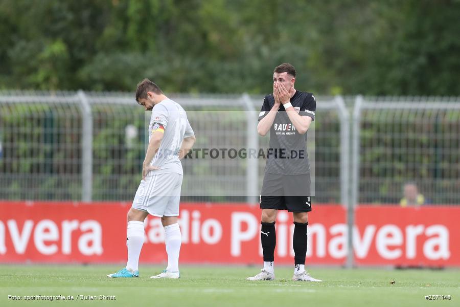 Tobias Steer, Stadion am Schönbusch, Aschaffenburg, 28.07.2023, sport, action, BFV, Fussball, Saison 2023/2024, 2. Spieltag, Regionalliga Bayern, TSV, SVA, TSV Buchbach, SV Viktoria Aschaffenburg - Bild-ID: 2371145