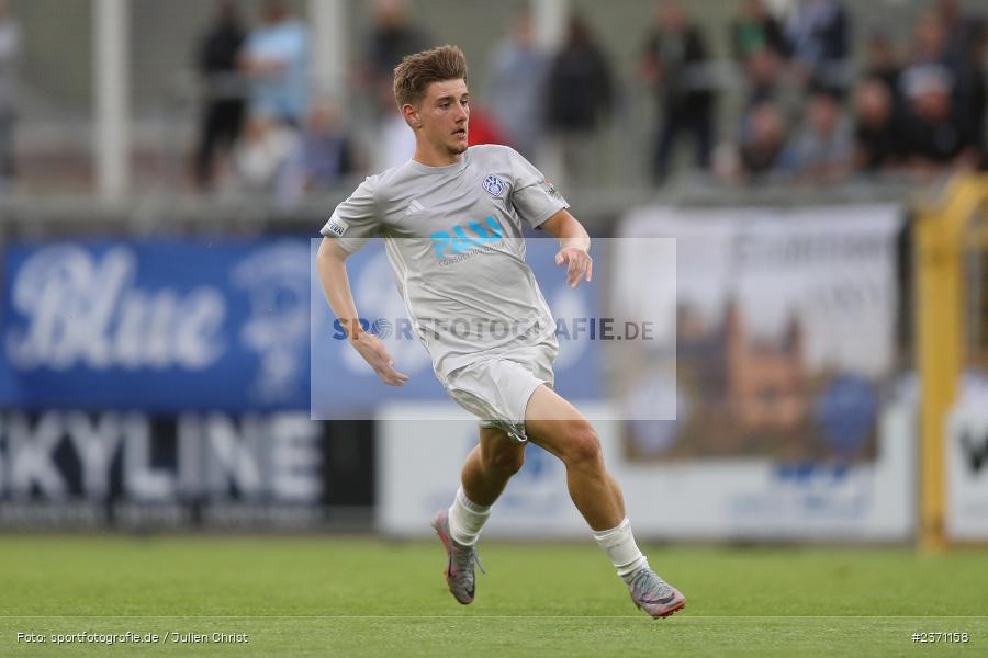 Lars Kleiner, Stadion am Schönbusch, Aschaffenburg, 28.07.2023, sport, action, BFV, Fussball, Saison 2023/2024, 2. Spieltag, Regionalliga Bayern, TSV, SVA, TSV Buchbach, SV Viktoria Aschaffenburg - Bild-ID: 2371158