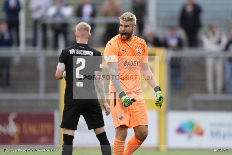 Felix Junghan, Stadion am Schönbusch, Aschaffenburg, 28.07.2023, sport, action, BFV, Fussball, Saison 2023/2024, 2. Spieltag, Regionalliga Bayern, TSV, SVA, TSV Buchbach, SV Viktoria Aschaffenburg - Bild-ID: 2371165