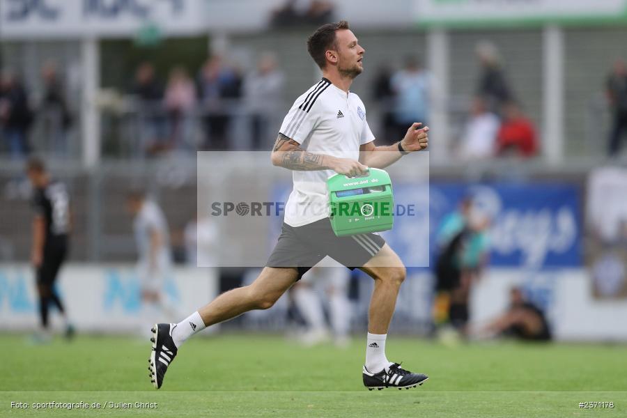 Raphael Peter, Stadion am Schönbusch, Aschaffenburg, 28.07.2023, sport, action, BFV, Fussball, Saison 2023/2024, 2. Spieltag, Regionalliga Bayern, TSV, SVA, TSV Buchbach, SV Viktoria Aschaffenburg - Bild-ID: 2371178