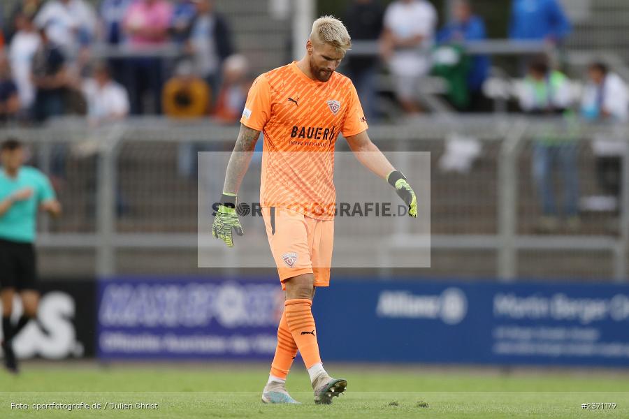 Felix Junghan, Stadion am Schönbusch, Aschaffenburg, 28.07.2023, sport, action, BFV, Fussball, Saison 2023/2024, 2. Spieltag, Regionalliga Bayern, TSV, SVA, TSV Buchbach, SV Viktoria Aschaffenburg - Bild-ID: 2371179