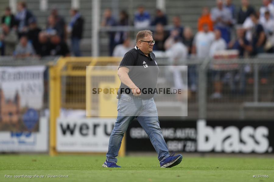 Ludwig Münz, Stadion am Schönbusch, Aschaffenburg, 28.07.2023, sport, action, BFV, Fussball, Saison 2023/2024, 2. Spieltag, Regionalliga Bayern, TSV, SVA, TSV Buchbach, SV Viktoria Aschaffenburg - Bild-ID: 2371186