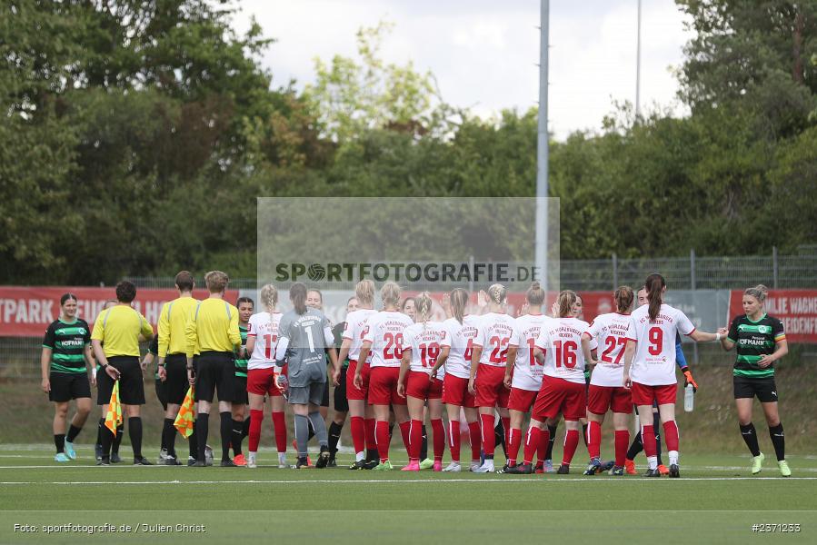 Team, Sportpark Heuchelhof, Würzburg, 29.07.2023, sport, action, BFV, Fussball, Saison 2023/2024, Bayernliga, Regionalliga, Regional Freundschaftsspiele, SGF, FWK, SpVgg Greuther Fürth, FC Würzburger Kickers - Bild-ID: 2371233