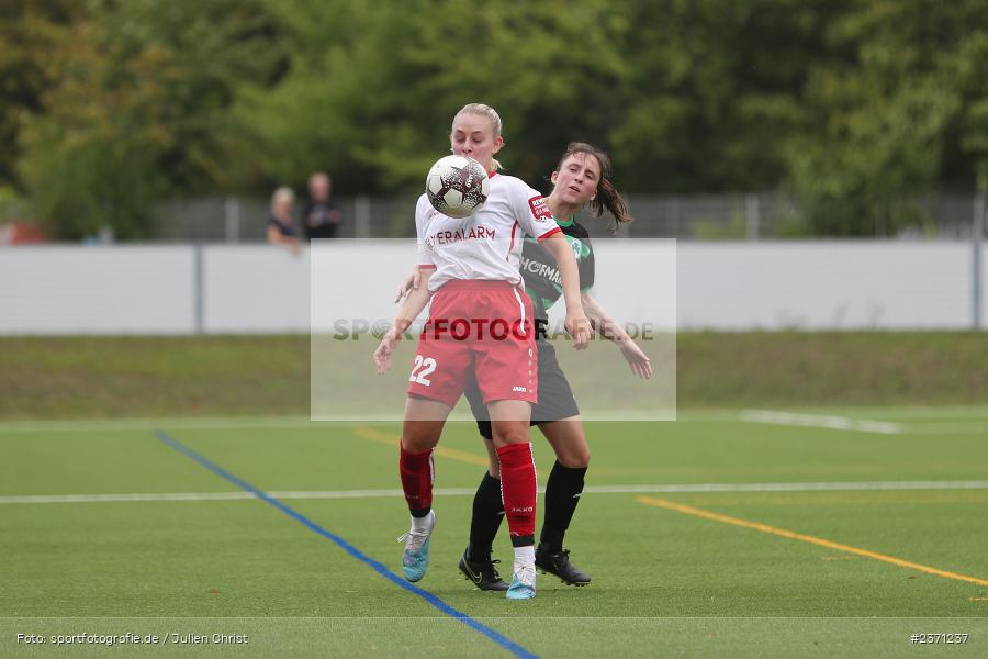 Franka Ziegler, Sportpark Heuchelhof, Würzburg, 29.07.2023, sport, action, BFV, Fussball, Saison 2023/2024, Bayernliga, Regionalliga, Regional Freundschaftsspiele, SGF, FWK, SpVgg Greuther Fürth, FC Würzburger Kickers - Bild-ID: 2371237