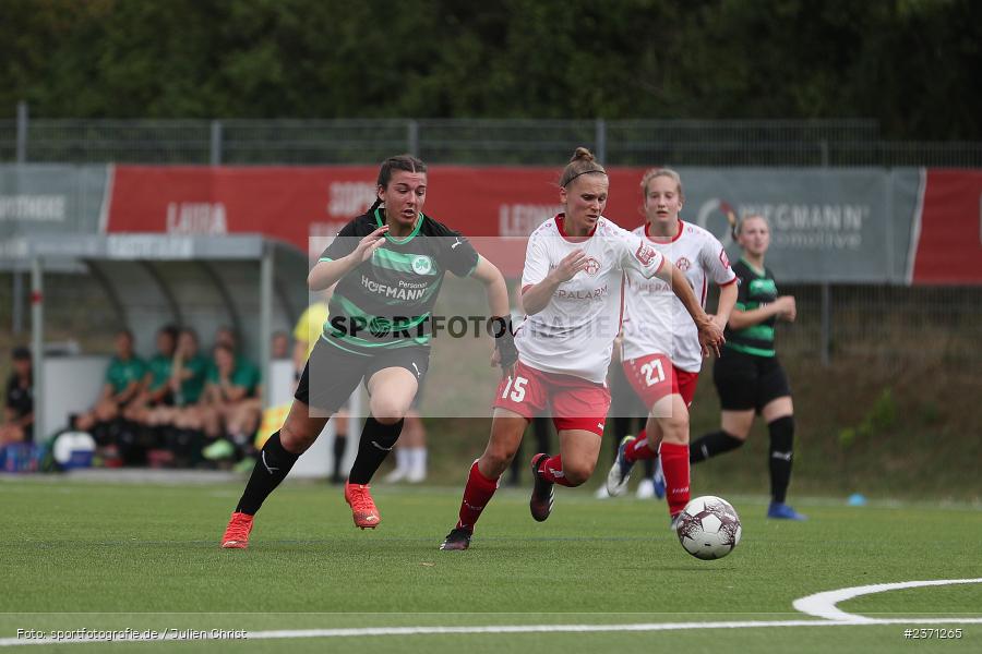 Emily-Sophie Malz, Sportpark Heuchelhof, Würzburg, 29.07.2023, sport, action, BFV, Fussball, Saison 2023/2024, Bayernliga, Regionalliga, Regional Freundschaftsspiele, SGF, FWK, SpVgg Greuther Fürth, FC Würzburger Kickers - Bild-ID: 2371265