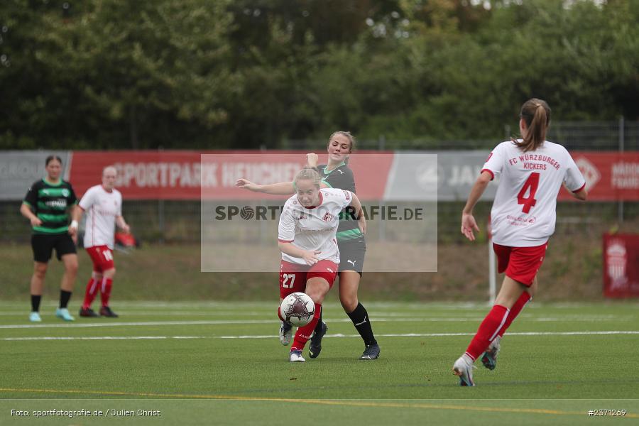 Franziska Simon, Sportpark Heuchelhof, Würzburg, 29.07.2023, sport, action, BFV, Fussball, Saison 2023/2024, Bayernliga, Regionalliga, Regional Freundschaftsspiele, SGF, FWK, SpVgg Greuther Fürth, FC Würzburger Kickers - Bild-ID: 2371269