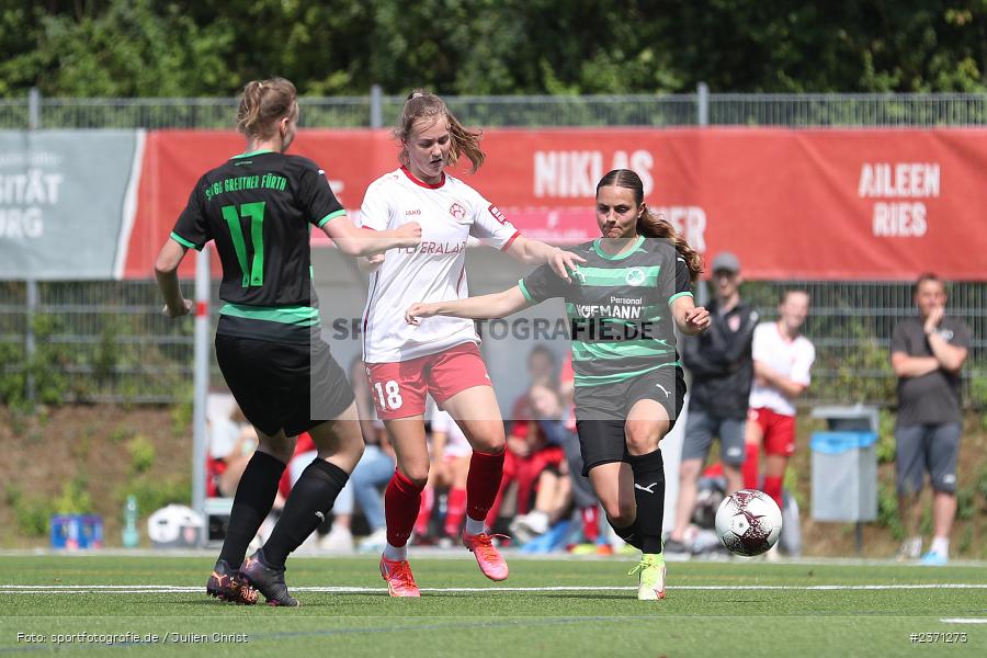 Amelie Neumaier, Sportpark Heuchelhof, Würzburg, 29.07.2023, sport, action, BFV, Fussball, Saison 2023/2024, Bayernliga, Regionalliga, Regional Freundschaftsspiele, SGF, FWK, SpVgg Greuther Fürth, FC Würzburger Kickers - Bild-ID: 2371273 Amelie Neumaier, Sportpark Heuchelhof, Würzburg, 29.07.2023, sport, action, BFV, Fussball, Saison 2023/2024, Bayernliga, Regionalliga, Regional Freundschaftsspiele, SGF, FWK, SpVgg Greuther Fürth, FC Würzburger Kickers - Bild-ID: 2371273