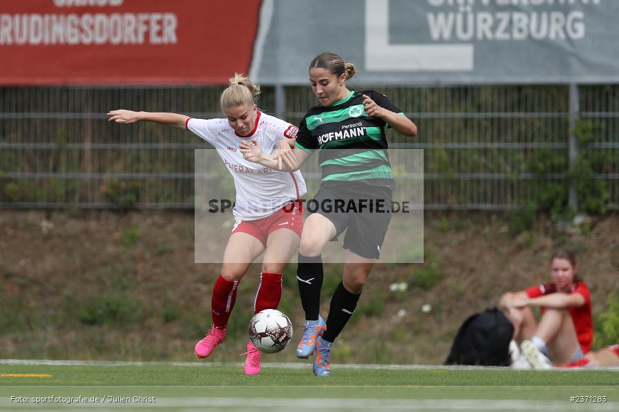 Ela Schlicker, Sportpark Heuchelhof, Würzburg, 29.07.2023, sport, action, BFV, Fussball, Saison 2023/2024, Bayernliga, Regionalliga, Regional Freundschaftsspiele, SGF, FWK, SpVgg Greuther Fürth, FC Würzburger Kickers - Bild-ID: 2371283