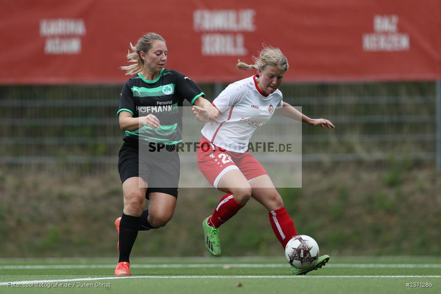 Luisa Wölfel, Sportpark Heuchelhof, Würzburg, 29.07.2023, sport, action, BFV, Fussball, Saison 2023/2024, Bayernliga, Regionalliga, Regional Freundschaftsspiele, SGF, FWK, SpVgg Greuther Fürth, FC Würzburger Kickers - Bild-ID: 2371286