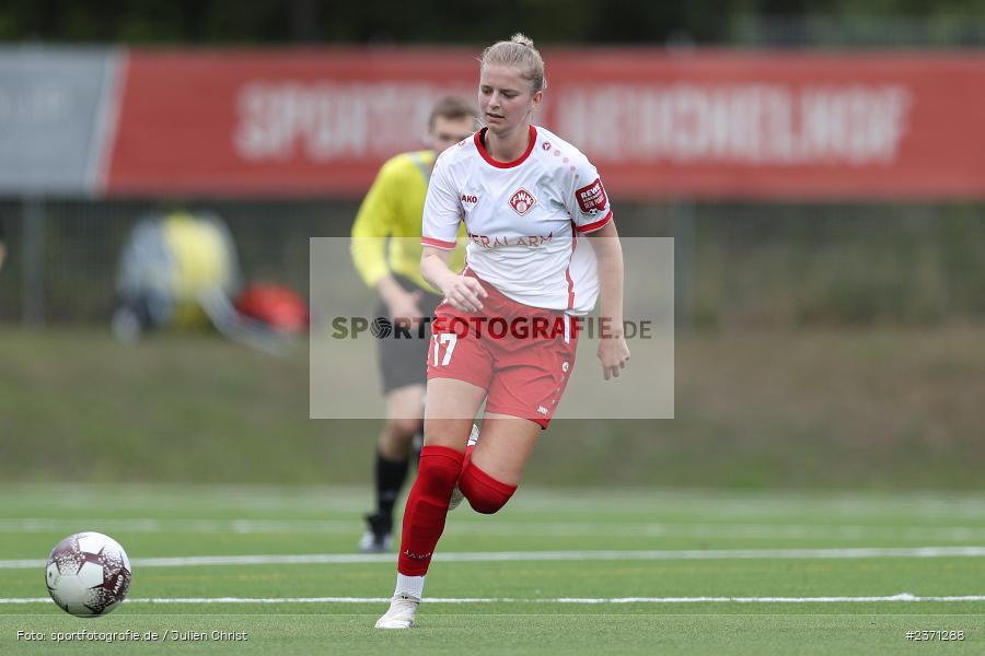 Anna Horwath, Sportpark Heuchelhof, Würzburg, 29.07.2023, sport, action, BFV, Fussball, Saison 2023/2024, Bayernliga, Regionalliga, Regional Freundschaftsspiele, SGF, FWK, SpVgg Greuther Fürth, FC Würzburger Kickers - Bild-ID: 2371288