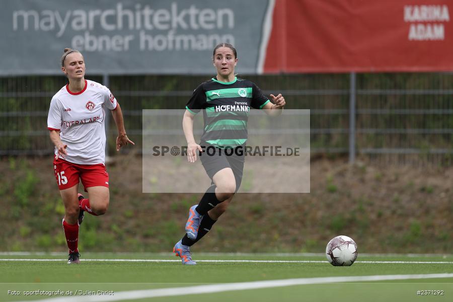Amanda Sulewski, Sportpark Heuchelhof, Würzburg, 29.07.2023, sport, action, BFV, Fussball, Saison 2023/2024, Bayernliga, Regionalliga, Regional Freundschaftsspiele, SGF, FWK, SpVgg Greuther Fürth, FC Würzburger Kickers - Bild-ID: 2371292