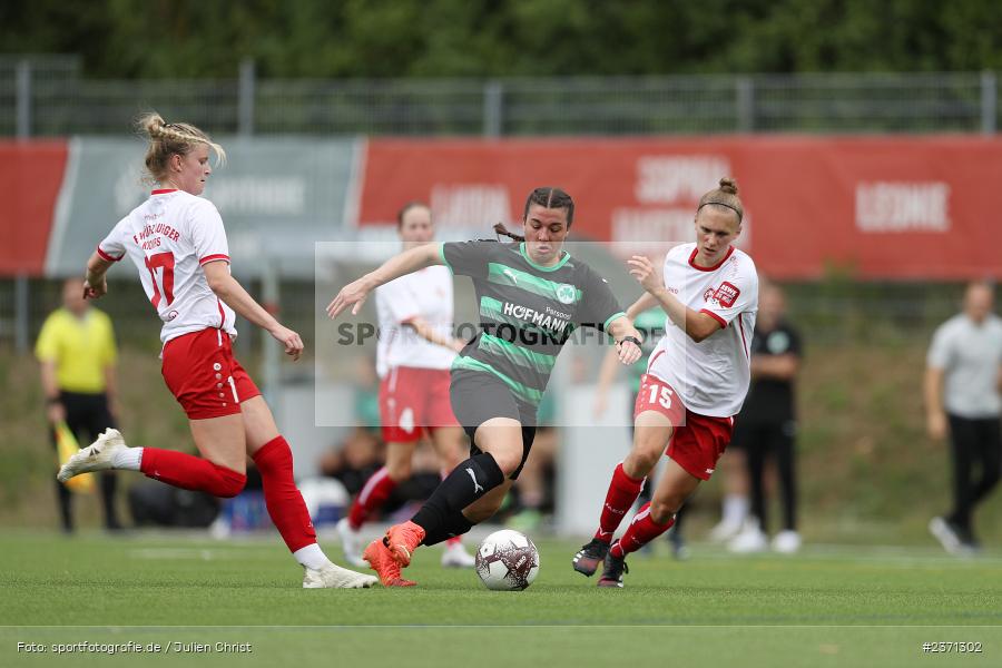 Emily-Sophie Malz, Sportpark Heuchelhof, Würzburg, 29.07.2023, sport, action, BFV, Fussball, Saison 2023/2024, Bayernliga, Regionalliga, Regional Freundschaftsspiele, SGF, FWK, SpVgg Greuther Fürth, FC Würzburger Kickers - Bild-ID: 2371302