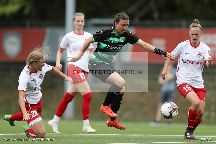 Emily-Sophie Malz, Sportpark Heuchelhof, Würzburg, 29.07.2023, sport, action, BFV, Fussball, Saison 2023/2024, Bayernliga, Regionalliga, Regional Freundschaftsspiele, SGF, FWK, SpVgg Greuther Fürth, FC Würzburger Kickers - Bild-ID: 2371305