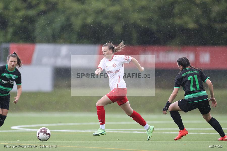 Victoria Maidhof, Sportpark Heuchelhof, Würzburg, 29.07.2023, sport, action, BFV, Fussball, Saison 2023/2024, Bayernliga, Regionalliga, Regional Freundschaftsspiele, SGF, FWK, SpVgg Greuther Fürth, FC Würzburger Kickers - Bild-ID: 2371322