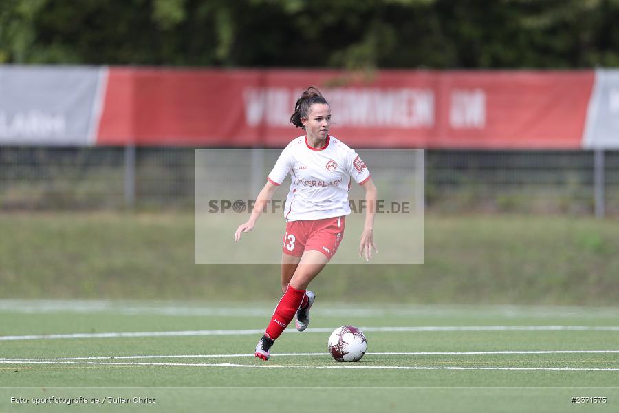 Julia Forster, Sportpark Heuchelhof, Würzburg, 29.07.2023, sport, action, BFV, Fussball, Saison 2023/2024, Bayernliga, Regionalliga, Regional Freundschaftsspiele, SGF, FWK, SpVgg Greuther Fürth, FC Würzburger Kickers - Bild-ID: 2371373
