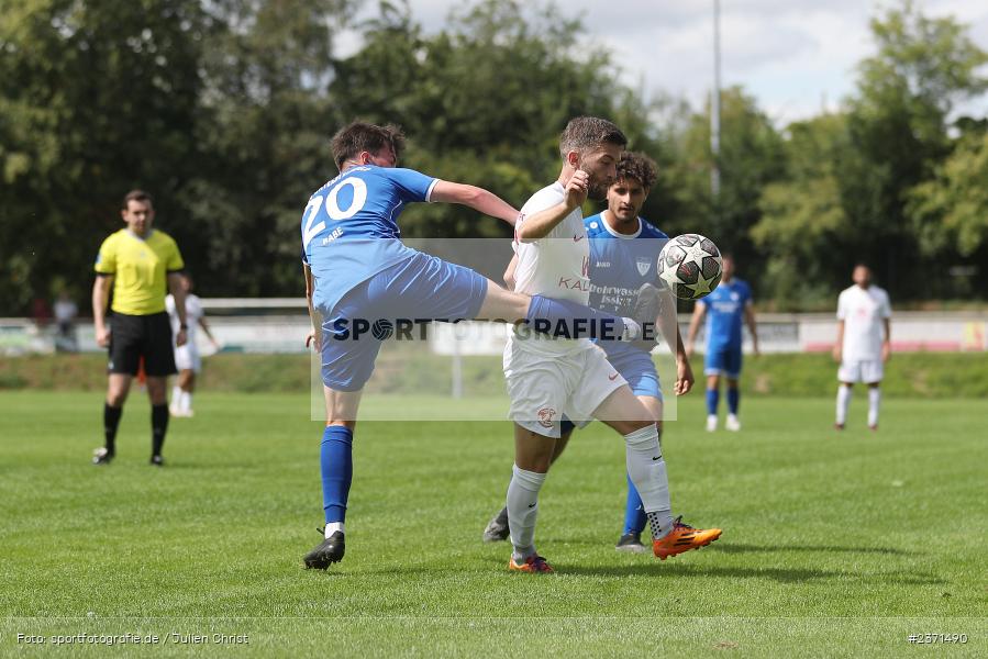 Kadir Aslin, Sportgelände, Unterpleichfeld, 30.07.2023, sport, action, BFV, Fussball, Saison 2023/2024, 3. Spieltag, Landesliga Nordwest, VAT, TSV, SV Vatan Spor Aschaffenburg, TSV Unterpleichfeld - Bild-ID: 2371490