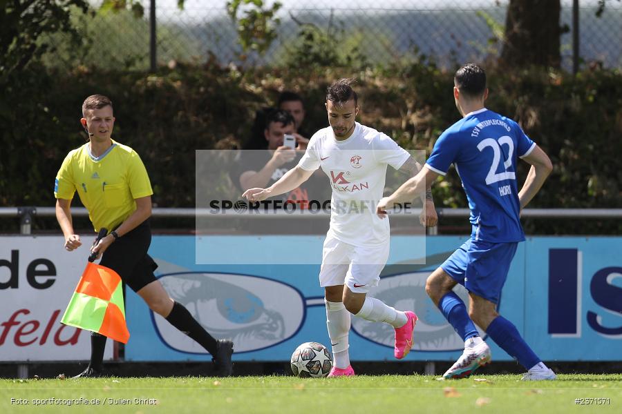 Oktay Sevim, Sportgelände, Unterpleichfeld, 30.07.2023, sport, action, BFV, Fussball, Saison 2023/2024, 3. Spieltag, Landesliga Nordwest, VAT, TSV, SV Vatan Spor Aschaffenburg, TSV Unterpleichfeld - Bild-ID: 2371571