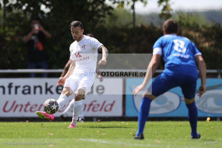 Oktay Sevim, Sportgelände, Unterpleichfeld, 30.07.2023, sport, action, BFV, Fussball, Saison 2023/2024, 3. Spieltag, Landesliga Nordwest, VAT, TSV, SV Vatan Spor Aschaffenburg, TSV Unterpleichfeld - Bild-ID: 2371577