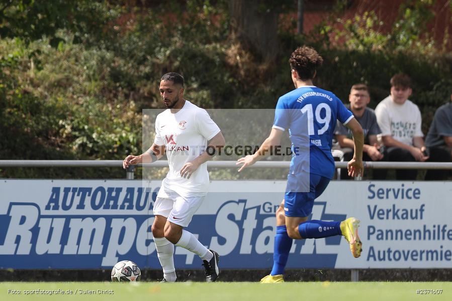 Jan Faidi, Sportgelände, Unterpleichfeld, 30.07.2023, sport, action, BFV, Fussball, Saison 2023/2024, 3. Spieltag, Landesliga Nordwest, VAT, TSV, SV Vatan Spor Aschaffenburg, TSV Unterpleichfeld - Bild-ID: 2371607