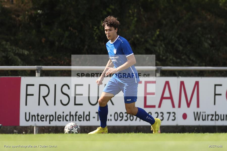 Jakob Wehr, Sportgelände, Unterpleichfeld, 30.07.2023, sport, action, BFV, Fussball, Saison 2023/2024, 3. Spieltag, Landesliga Nordwest, VAT, TSV, SV Vatan Spor Aschaffenburg, TSV Unterpleichfeld - Bild-ID: 2371648