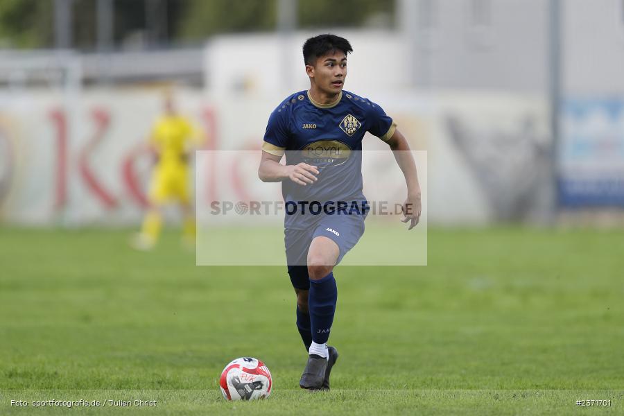 Jan-Mauries Caballero, Sportgelände, Karlstadt, 30.07.2023, sport, action, BFV, Fussball, Saison 2023/2024, Kreisliga Würzburg, 1. Spieltag, FCG, FVK, FC Gössenheim, FV Karlstadt - Bild-ID: 2371701 Jan-Mauries Caballero, Sportgelände, Karlstadt, 30.07.2023, sport, action, BFV, Fussball, Saison 2023/2024, Kreisliga Würzburg, 1. Spieltag, FCG, FVK, FC Gössenheim, FV Karlstadt - Bild-ID: 2371701