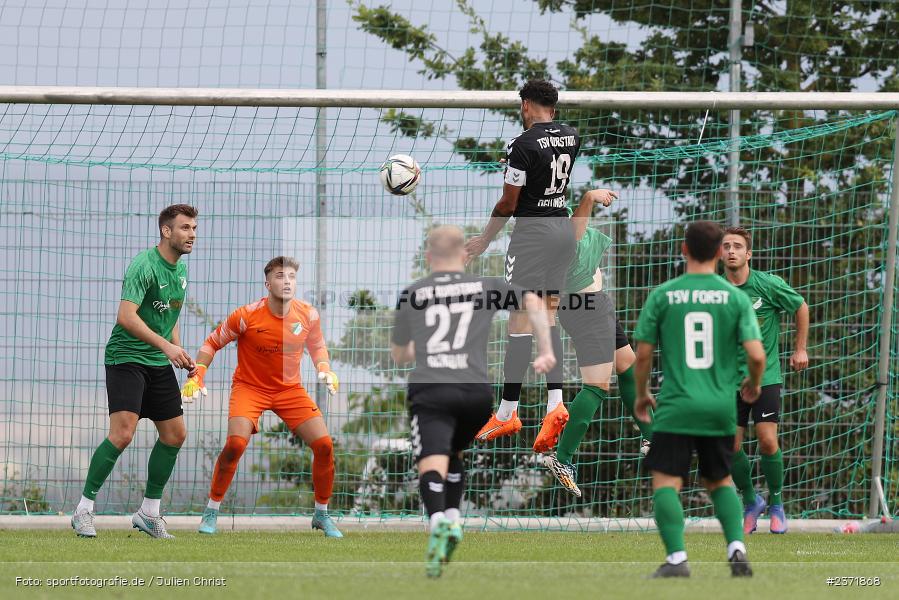 Michael Dellinger, Sportgelände, Forst, 01.08.2023, sport, action, BFV, Fussball, Saison 2023/2024, Regionalliga Bayern, Bezirksliga Unterfranken Ost, Runde 1, Toto Pokal, AUB, FOR, TSV Aubstadt, TSV Forst - Bild-ID: 2371868 Michael Dellinger, Sportgelände, Forst, 01.08.2023, sport, action, BFV, Fussball, Saison 2023/2024, Regionalliga Bayern, Bezirksliga Unterfranken Ost, Runde 1, Toto Pokal, AUB, FOR, TSV Aubstadt, TSV Forst - Bild-ID: 2371868