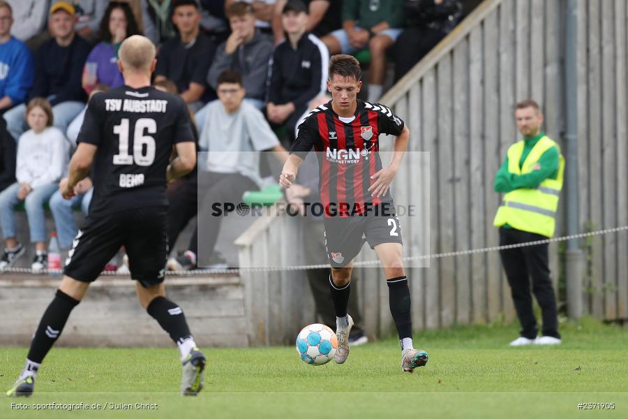 Lukas Mrozek, Sportgelände, Forst, 01.08.2023, sport, action, BFV, Fussball, Saison 2023/2024, Regionalliga Bayern, Bezirksliga Unterfranken Ost, Runde 1, Toto Pokal, AUB, FOR, TSV Aubstadt, TSV Forst - Bild-ID: 2371905