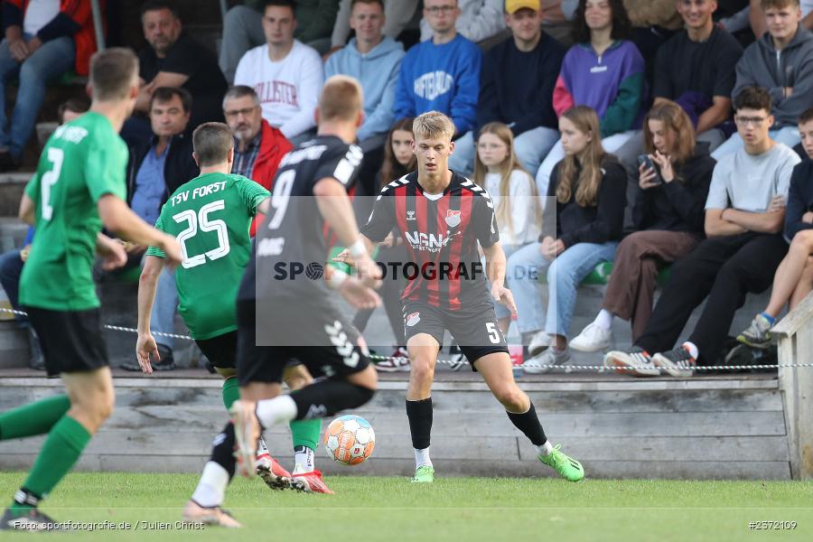Nicolas Reinhart, Sportgelände, Forst, 01.08.2023, sport, action, BFV, Fussball, Saison 2023/2024, Regionalliga Bayern, Bezirksliga Unterfranken Ost, Runde 1, Toto Pokal, AUB, FOR, TSV Aubstadt, TSV Forst - Bild-ID: 2372109 Nicolas Reinhart, Sportgelände, Forst, 01.08.2023, sport, action, BFV, Fussball, Saison 2023/2024, Regionalliga Bayern, Bezirksliga Unterfranken Ost, Runde 1, Toto Pokal, AUB, FOR, TSV Aubstadt, TSV Forst - Bild-ID: 2372109