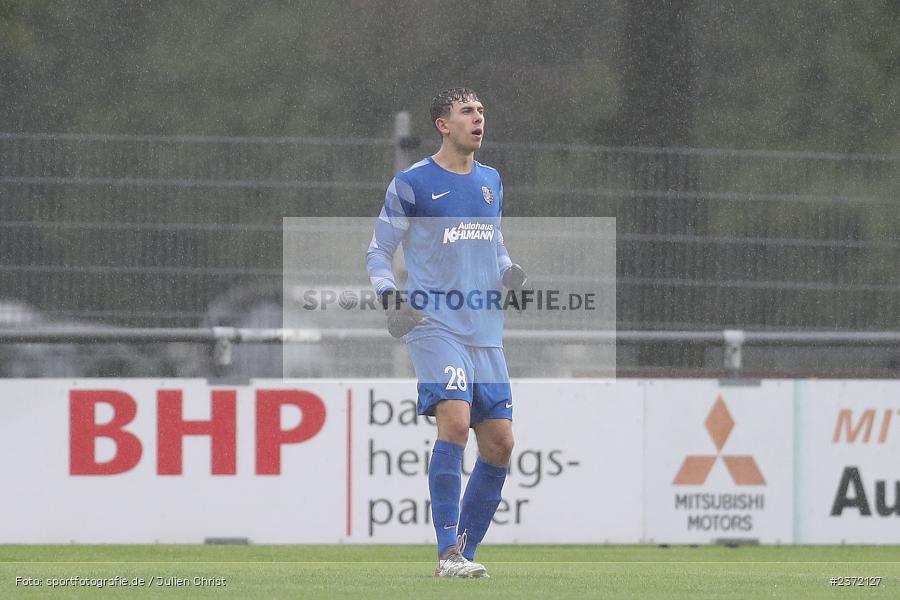 Linus Eiselein, Sportgelände, Karlburg, 02.08.2023, sport, action, BFV, Fussball, Saison 2023/2024, 1. Runde, Toto-Pokal, Landesliga Nordwest, Bayernliga Nord, FCC, TSV, FC Coburg, TSV Karlburg - Bild-ID: 2372127