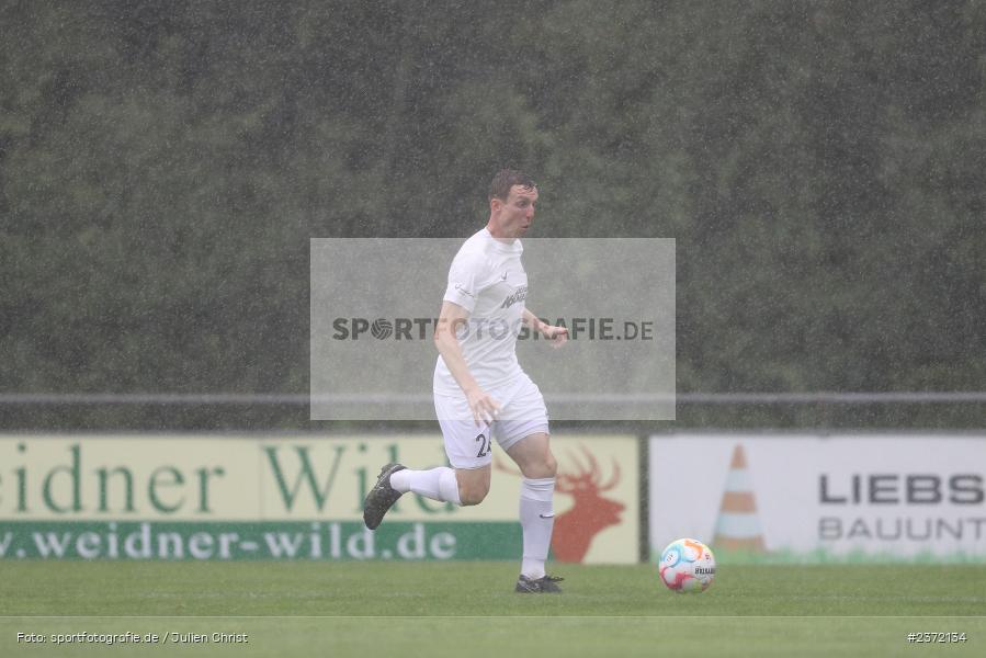 Sebastian Fries, Sportgelände, Karlburg, 02.08.2023, sport, action, BFV, Fussball, Saison 2023/2024, 1. Runde, Toto-Pokal, Landesliga Nordwest, Bayernliga Nord, FCC, TSV, FC Coburg, TSV Karlburg - Bild-ID: 2372134