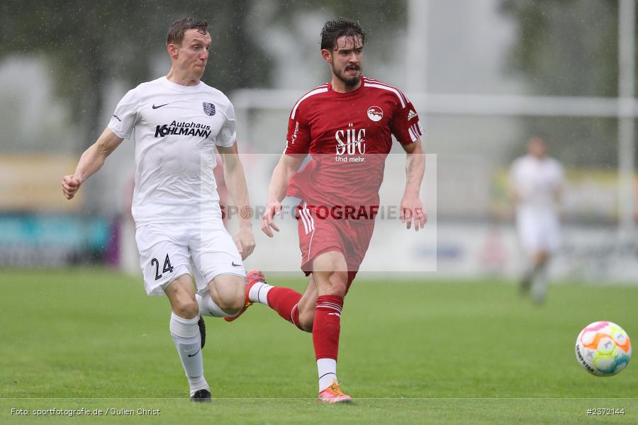 Tom Siller, Sportgelände, Karlburg, 02.08.2023, sport, action, BFV, Fussball, Saison 2023/2024, 1. Runde, Toto-Pokal, Landesliga Nordwest, Bayernliga Nord, FCC, TSV, FC Coburg, TSV Karlburg - Bild-ID: 2372144