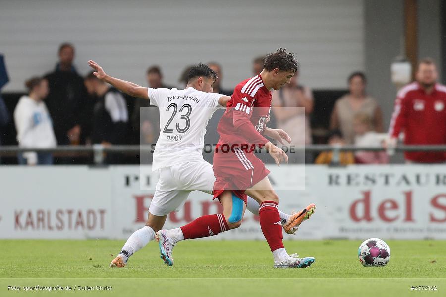 Lars Schilling, Sportgelände, Karlburg, 02.08.2023, sport, action, BFV, Fussball, Saison 2023/2024, 1. Runde, Toto-Pokal, Landesliga Nordwest, Bayernliga Nord, FCC, TSV, FC Coburg, TSV Karlburg - Bild-ID: 2372162