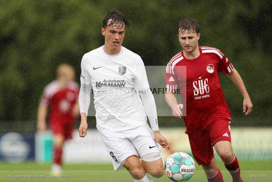 Nico Kuß, Sportgelände, Karlburg, 02.08.2023, sport, action, BFV, Fussball, Saison 2023/2024, 1. Runde, Toto-Pokal, Landesliga Nordwest, Bayernliga Nord, FCC, TSV, FC Coburg, TSV Karlburg - Bild-ID: 2372165