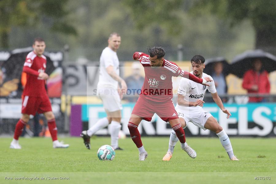 Aykut Civelek, Sportgelände, Karlburg, 02.08.2023, sport, action, BFV, Fussball, Saison 2023/2024, 1. Runde, Toto-Pokal, Landesliga Nordwest, Bayernliga Nord, FCC, TSV, FC Coburg, TSV Karlburg - Bild-ID: 2372172