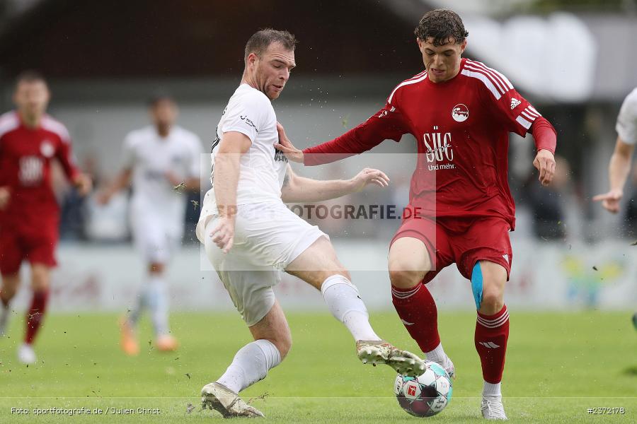 Maurice Kübert, Sportgelände, Karlburg, 02.08.2023, sport, action, BFV, Fussball, Saison 2023/2024, 1. Runde, Toto-Pokal, Landesliga Nordwest, Bayernliga Nord, FCC, TSV, FC Coburg, TSV Karlburg - Bild-ID: 2372178