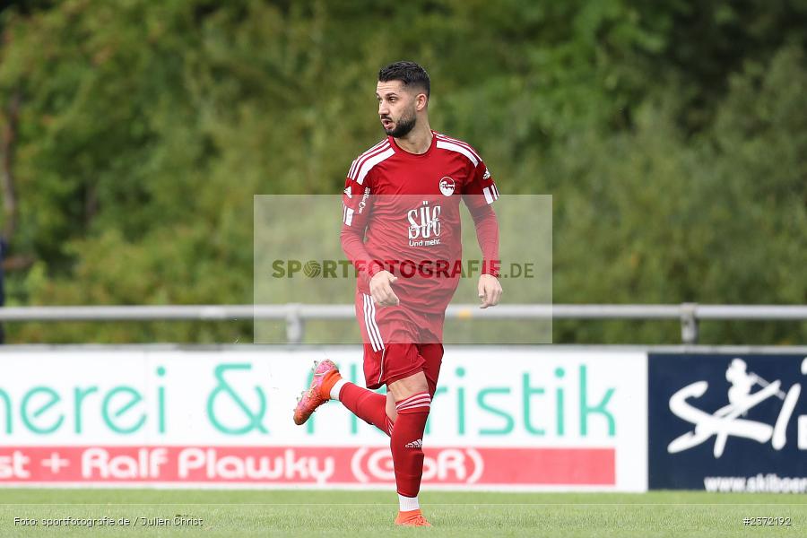 Gökhan Sener, Sportgelände, Karlburg, 02.08.2023, sport, action, BFV, Fussball, Saison 2023/2024, 1. Runde, Toto-Pokal, Landesliga Nordwest, Bayernliga Nord, FCC, TSV, FC Coburg, TSV Karlburg - Bild-ID: 2372192