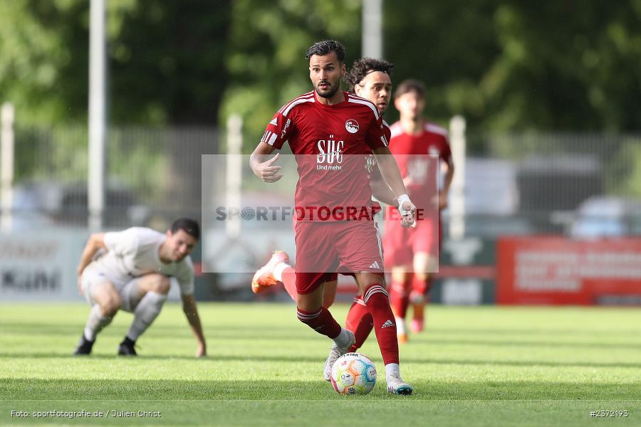 Aykut Civelek, Sportgelände, Karlburg, 02.08.2023, sport, action, BFV, Fussball, Saison 2023/2024, 1. Runde, Toto-Pokal, Landesliga Nordwest, Bayernliga Nord, FCC, TSV, FC Coburg, TSV Karlburg - Bild-ID: 2372193
