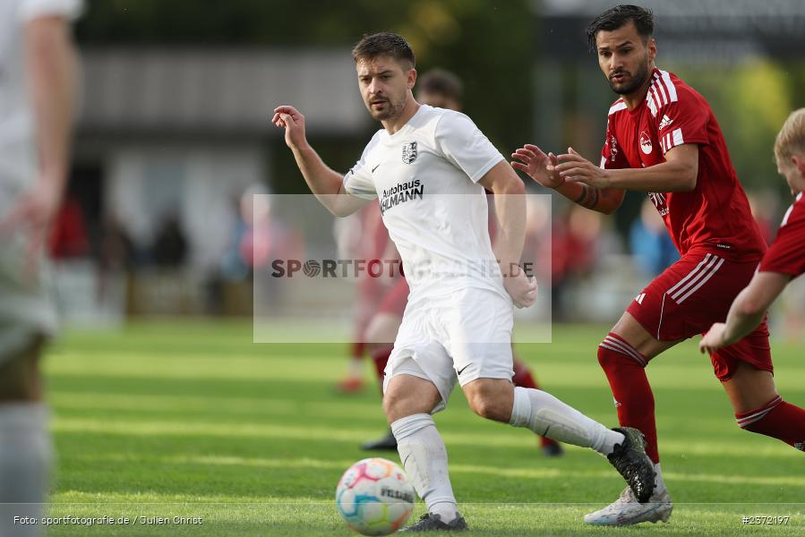 Markus Mjalov, Sportgelände, Karlburg, 02.08.2023, sport, action, BFV, Fussball, Saison 2023/2024, 1. Runde, Toto-Pokal, Landesliga Nordwest, Bayernliga Nord, FCC, TSV, FC Coburg, TSV Karlburg - Bild-ID: 2372197