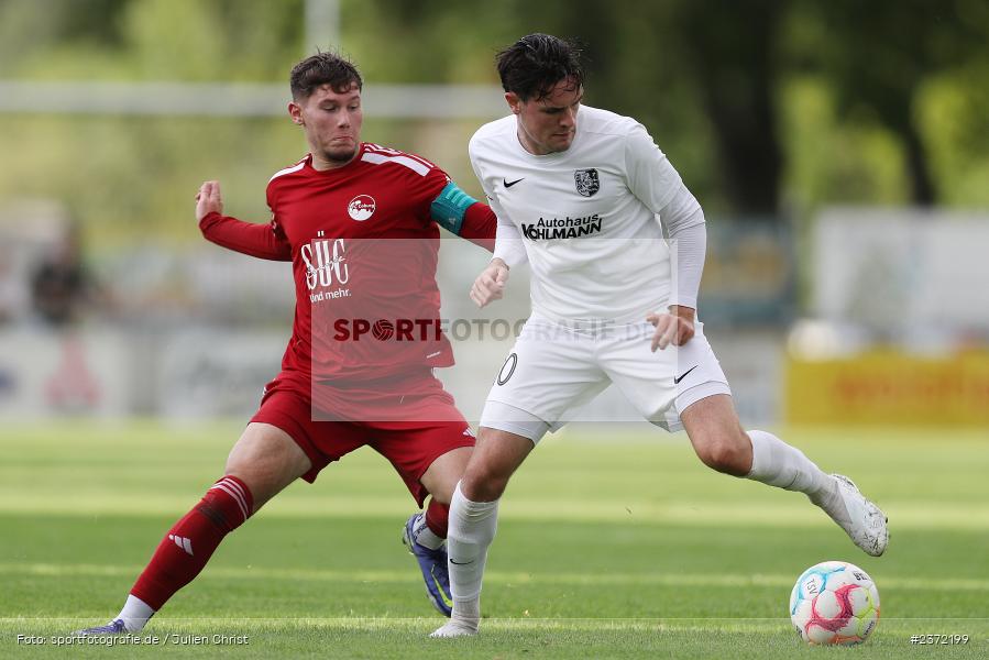 Jan Martin, Sportgelände, Karlburg, 02.08.2023, sport, action, BFV, Fussball, Saison 2023/2024, 1. Runde, Toto-Pokal, Landesliga Nordwest, Bayernliga Nord, FCC, TSV, FC Coburg, TSV Karlburg - Bild-ID: 2372199