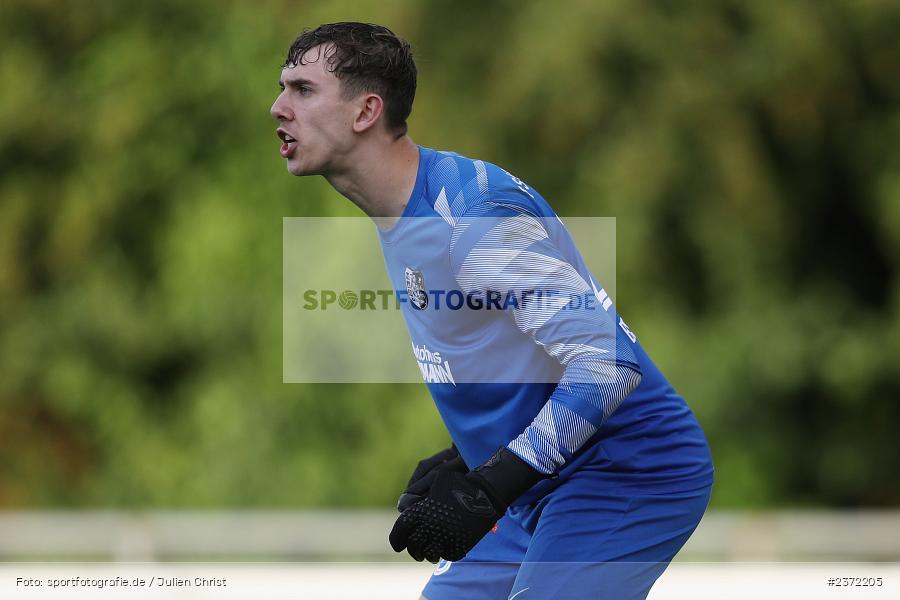 Linus Eiselein, Sportgelände, Karlburg, 02.08.2023, sport, action, BFV, Fussball, Saison 2023/2024, 1. Runde, Toto-Pokal, Landesliga Nordwest, Bayernliga Nord, FCC, TSV, FC Coburg, TSV Karlburg - Bild-ID: 2372205