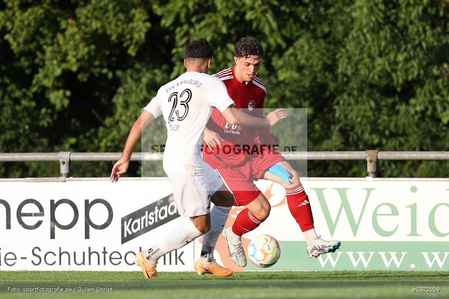 Lars Schilling, Sportgelände, Karlburg, 02.08.2023, sport, action, BFV, Fussball, Saison 2023/2024, 1. Runde, Toto-Pokal, Landesliga Nordwest, Bayernliga Nord, FCC, TSV, FC Coburg, TSV Karlburg - Bild-ID: 2372209
